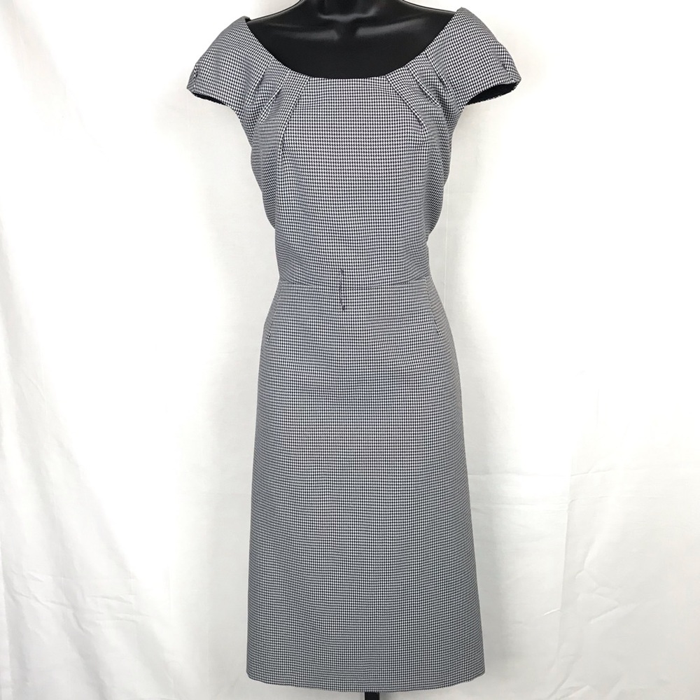 ‼️ SOLD ‼️TAHARI Houndstooth Dress